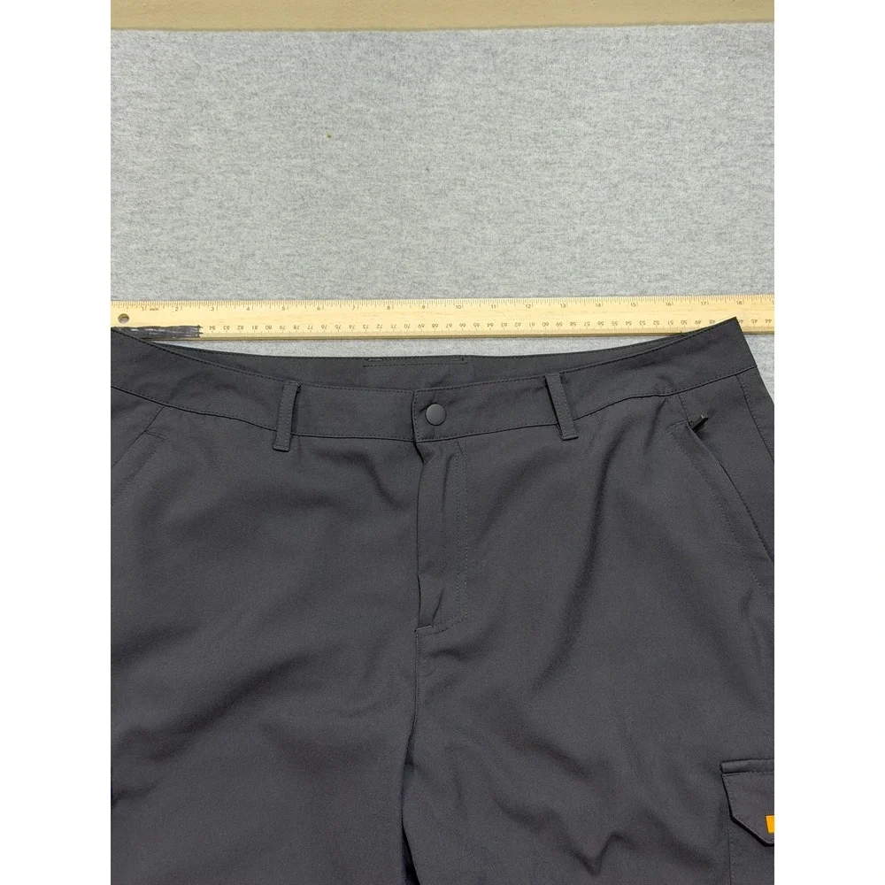 Castore McLaren F1 Team Cargo Pants Mens 34R Anthracite Gray Papaya Orange Logo